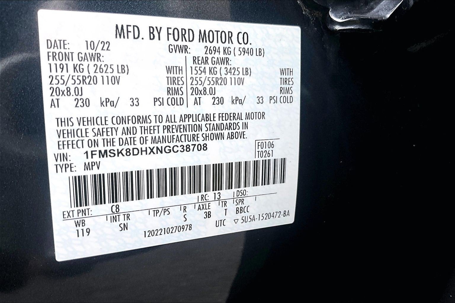 2022 Ford Explorer XLT LUXURY