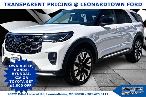 2026 Ford Explorer Platinum