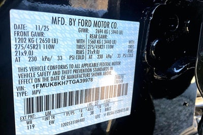 2026 Ford Explorer ST-Line