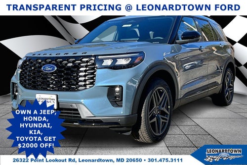 2026 Ford Explorer ST-Line