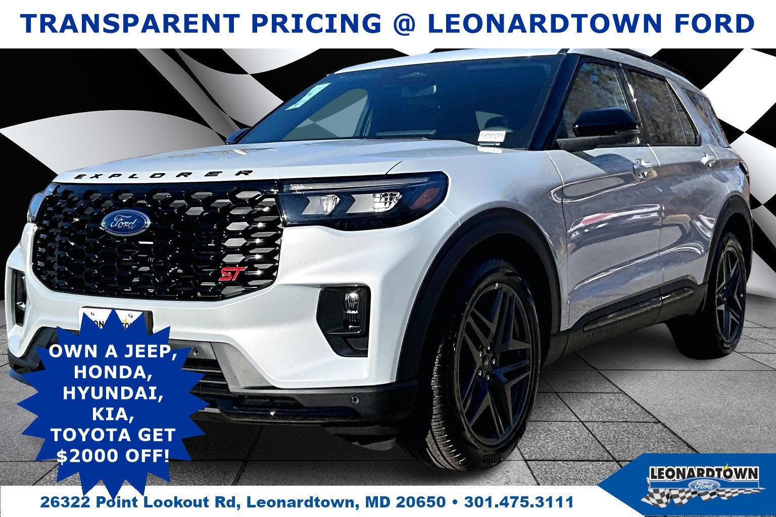 2026 Ford Explorer ST