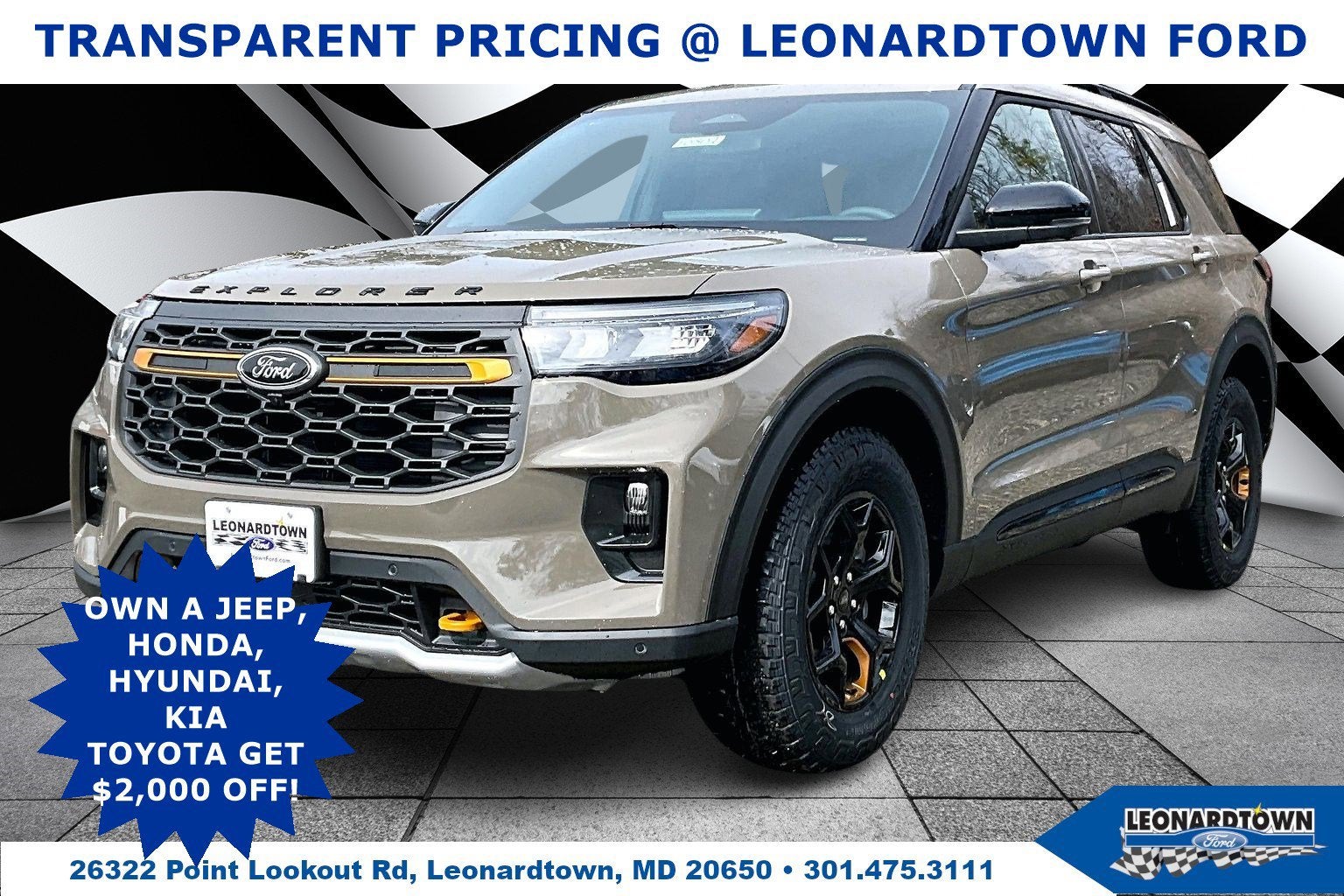 2026 Ford Explorer Tremor