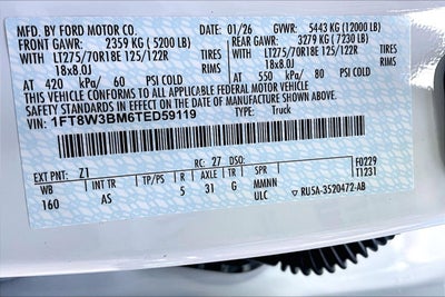 2026 Ford Super Duty F-350 SRW XL