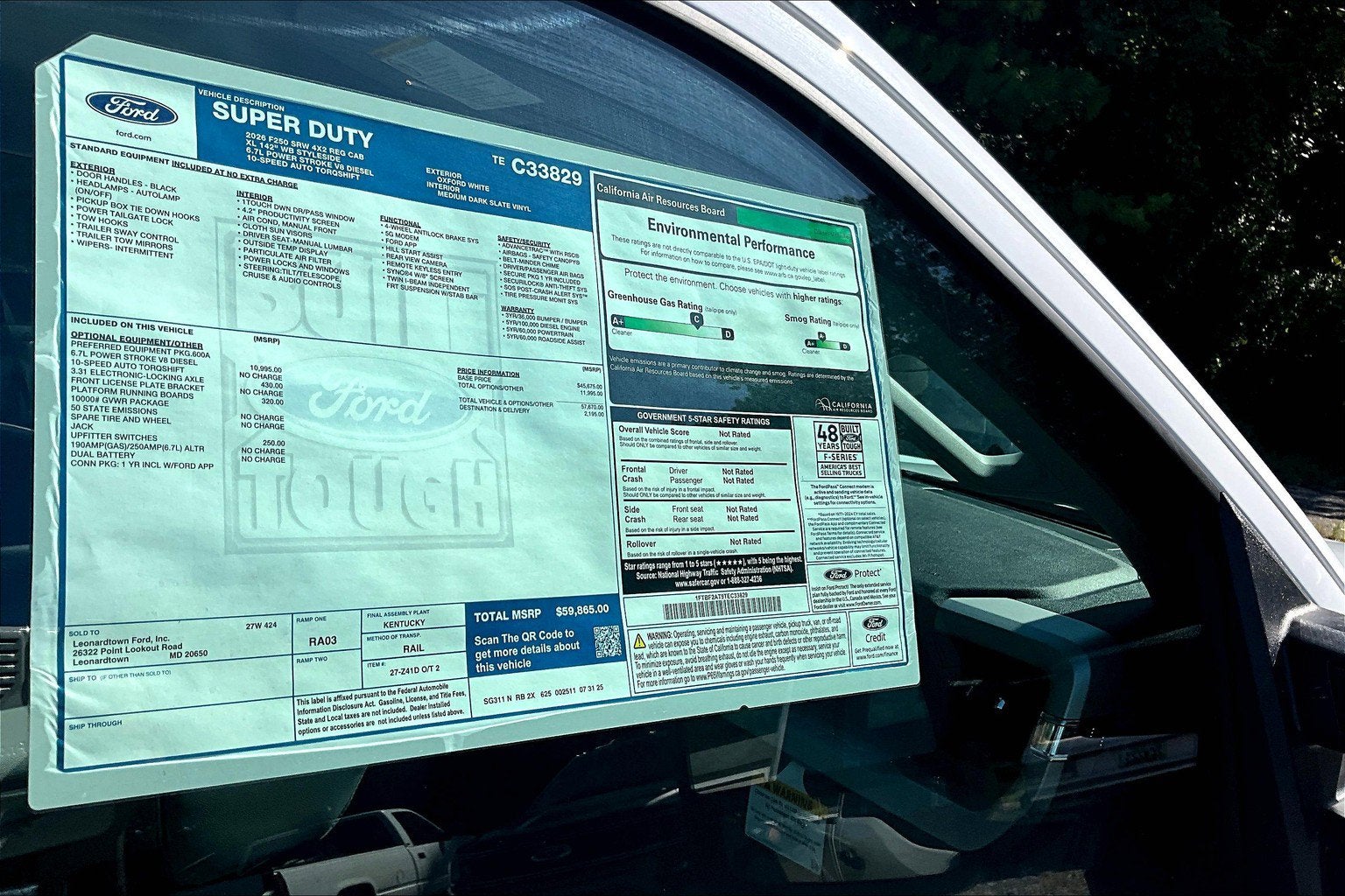 2026 Ford Super Duty F-250 SRW XL