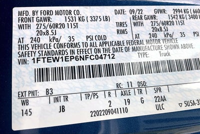 2022 Ford F-150 XL STX