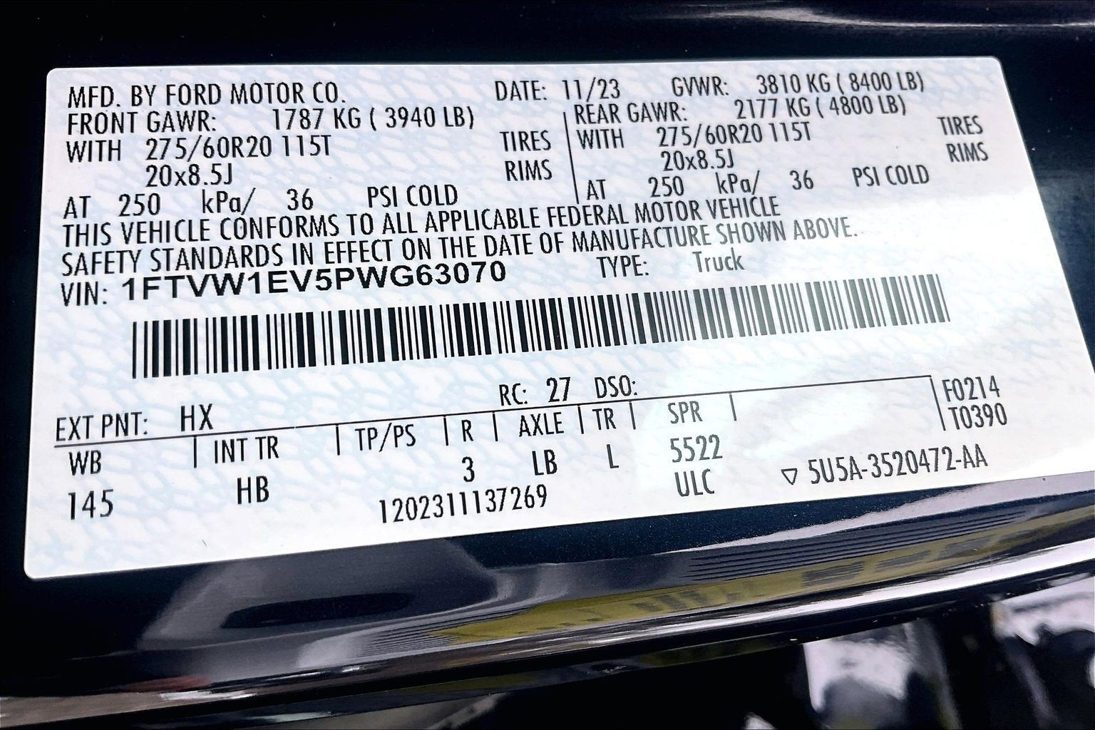 2023 Ford F-150 Lightning LARIAT