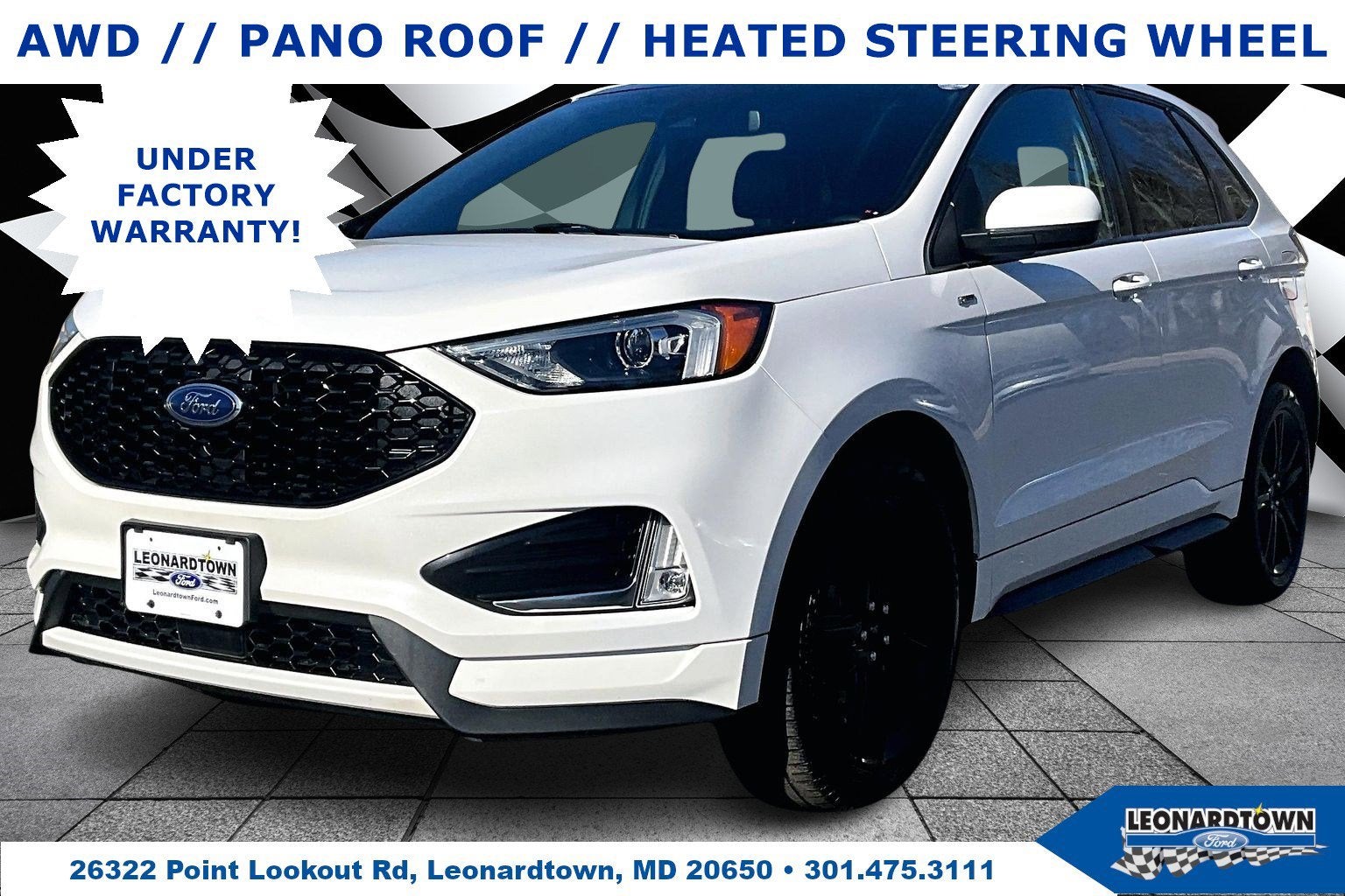 2022 Ford Edge ST LINE AWD PANO ROOF