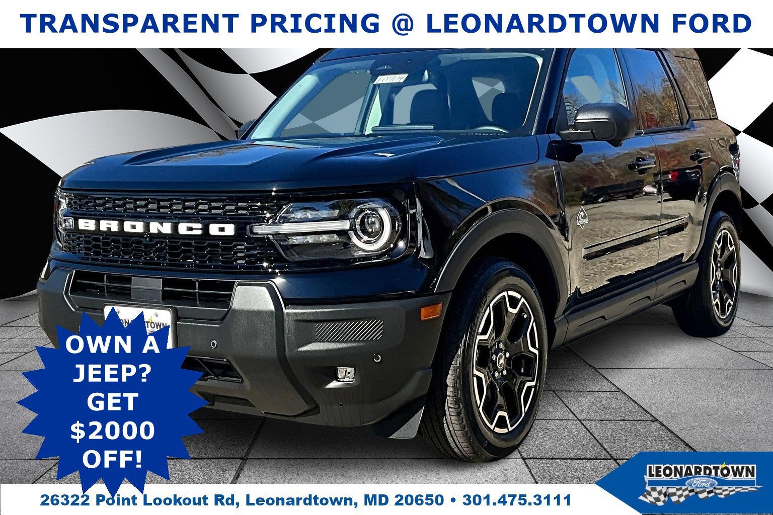 2025 Ford Bronco Sport Outer Banks