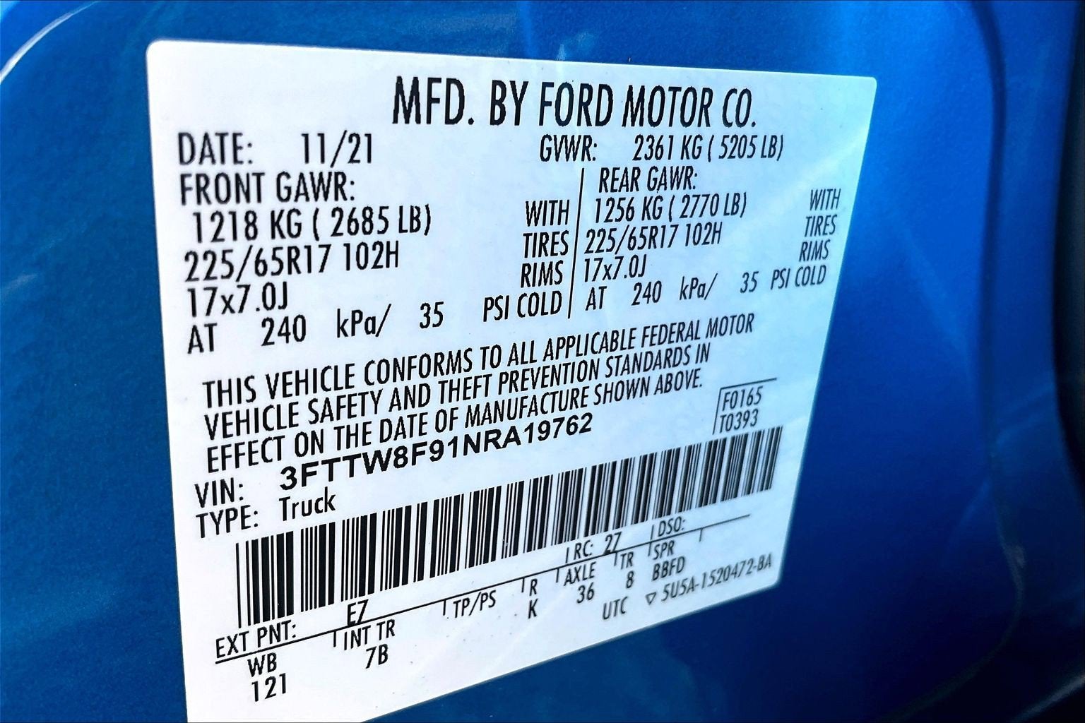 2022 Ford Maverick XLT FX4