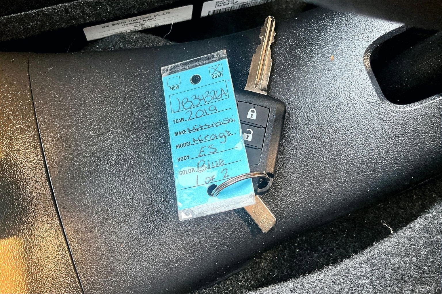 2019 Mitsubishi Mirage ES