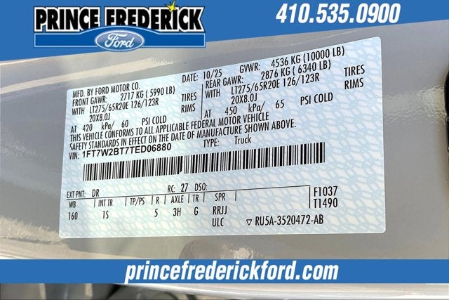 2026 Ford Super Duty F-250 SRW XL