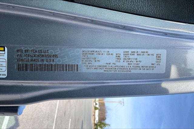 2021 Jeep Wrangler Unlimited Sport S