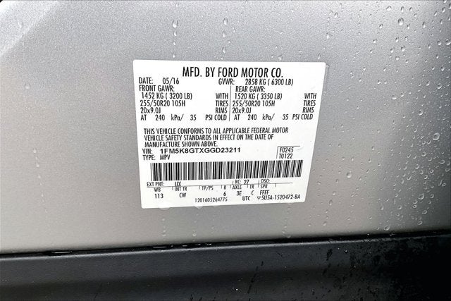 2016 Ford Explorer Sport