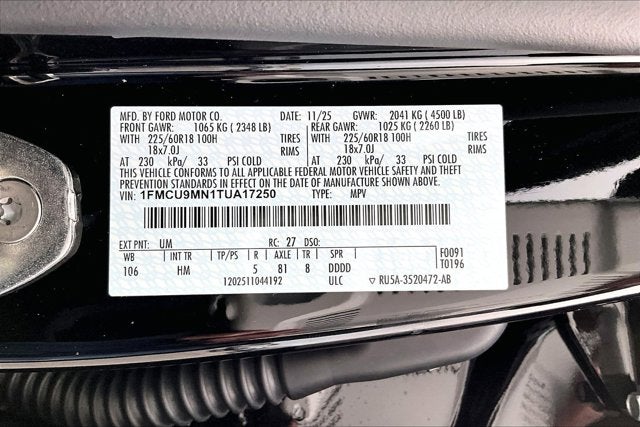 2026 Ford Escape ST-Line