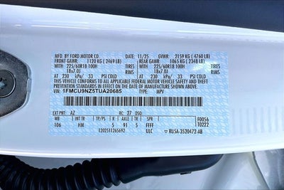 2026 Ford Escape ST-Line Select