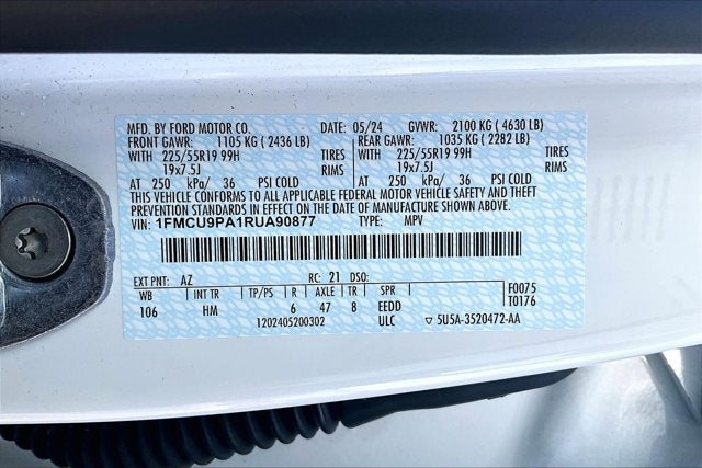 2024 Ford Escape ST-Line Elite