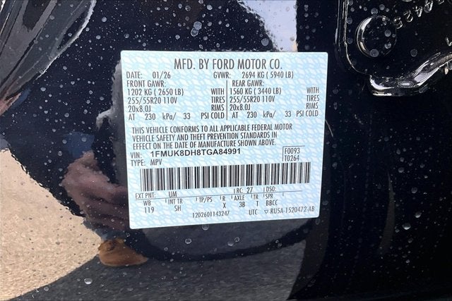 2026 Ford Explorer Active w/200A Pkg