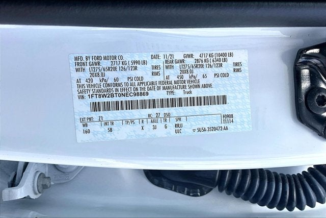 2022 Ford Super Duty F-250 SRW 4WD