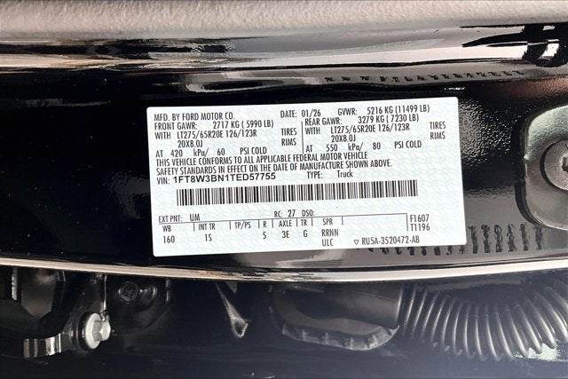 2026 Ford Super Duty F-350 SRW 4WD