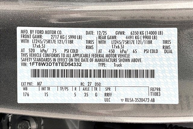 2026 Ford Super Duty F-350 DRW 4WD