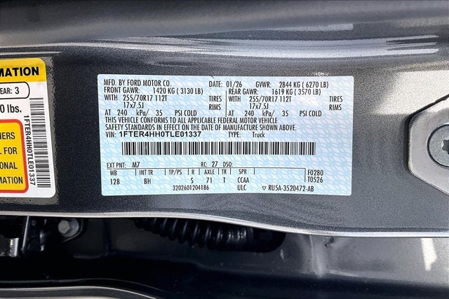 2026 Ford Ranger XLT