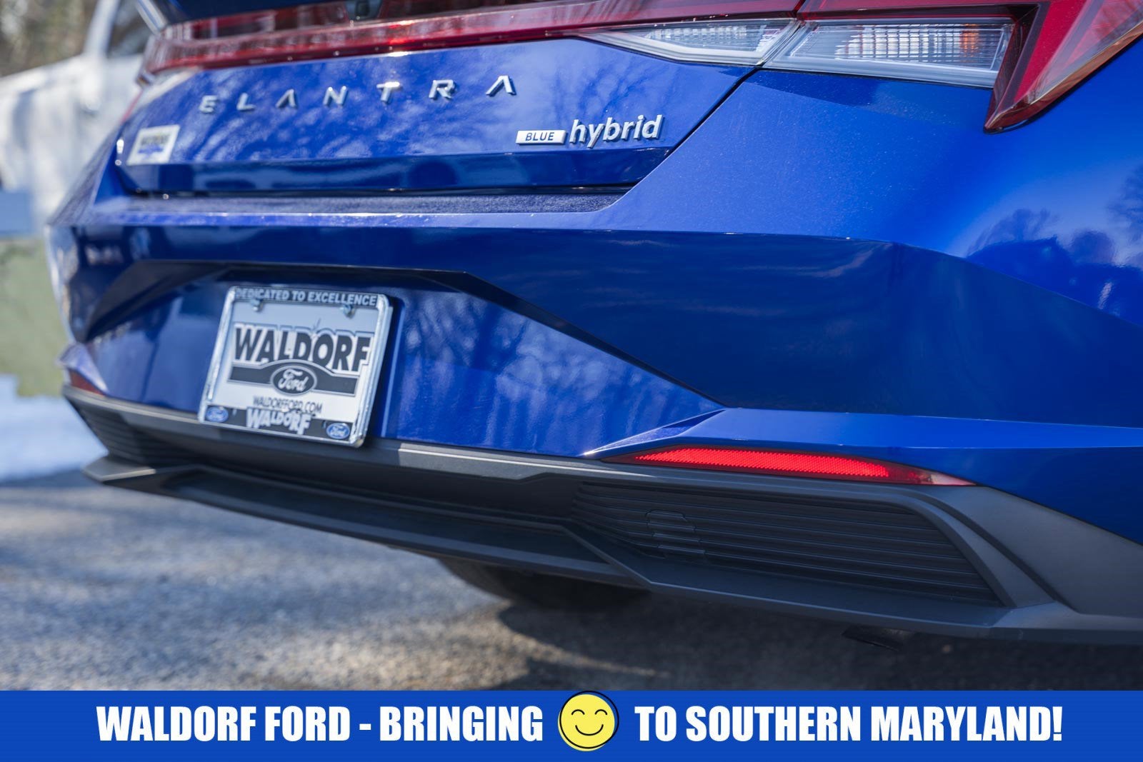 2021 Hyundai Elantra Hybrid Blue