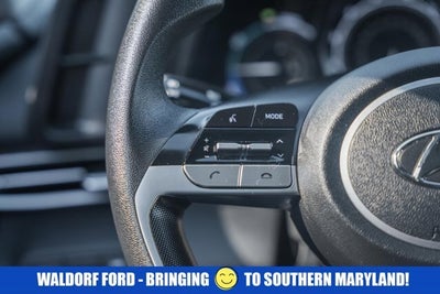 2021 Hyundai Elantra Hybrid Blue