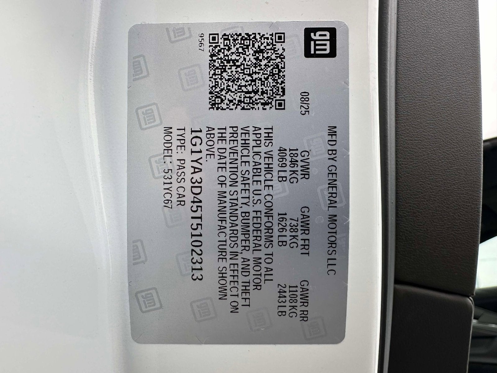 2026 Chevrolet Corvette Stingray 1LT