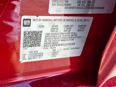 2024 Chevrolet Silverado 1500 LT Trail Boss