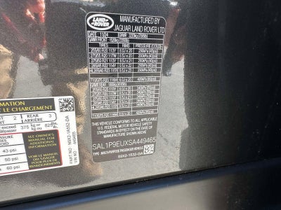 2025 Land Rover Range Rover Sport SE