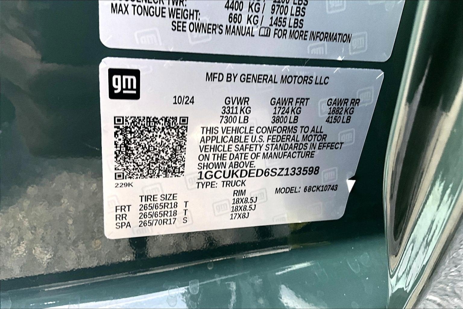 2025 Chevrolet Silverado 1500 LT