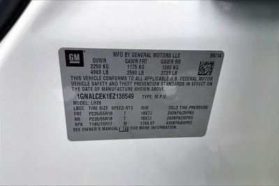 2014 Chevrolet Equinox LT