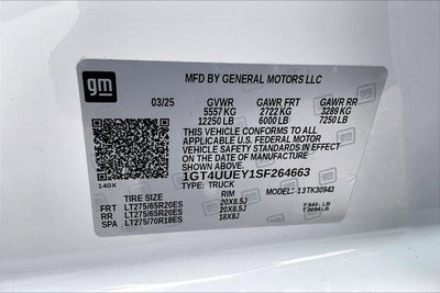 2025 GMC Sierra 3500 HD SLT