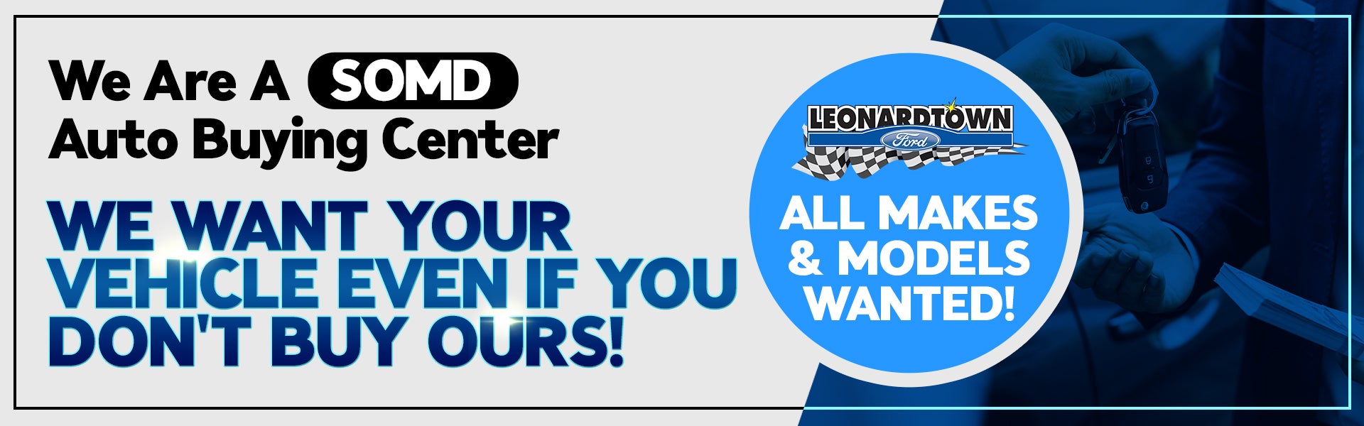 We want to buy your car!