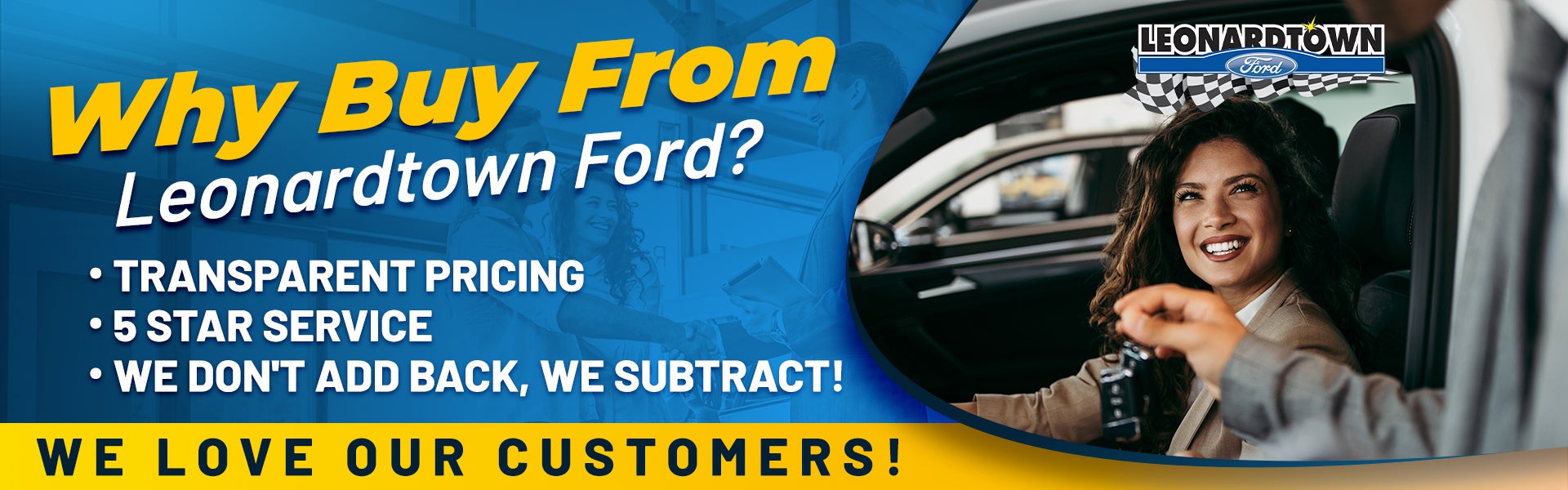 Why buy from Leonardtown Ford?