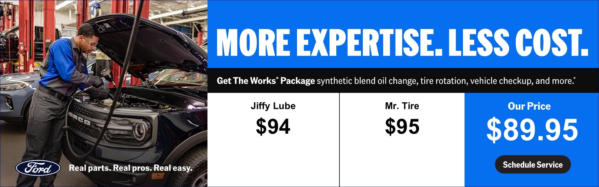 Dare to Compare Oil Change