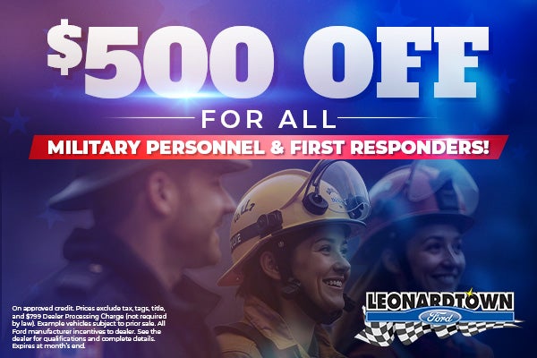 Military & First Responder Program