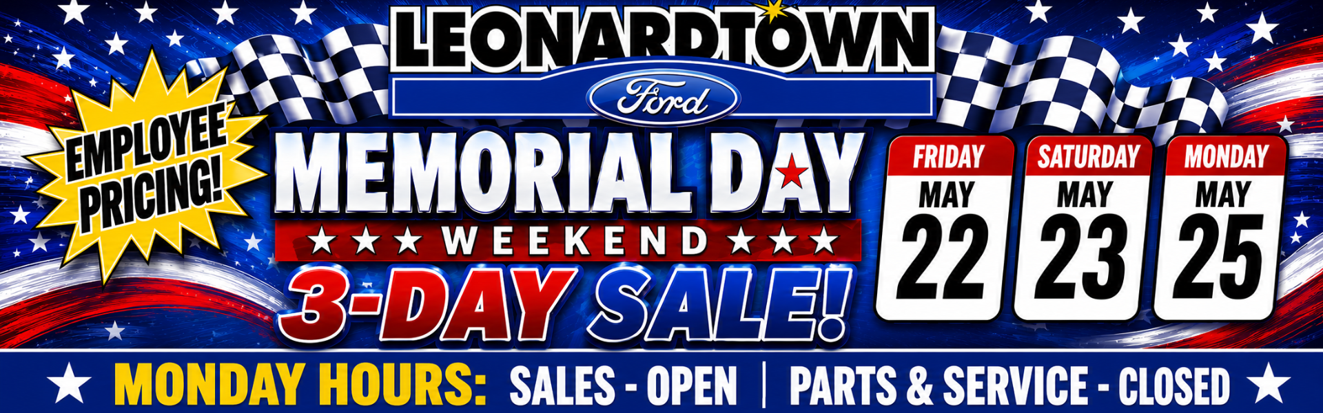 Memorial Day Weekend Sale!